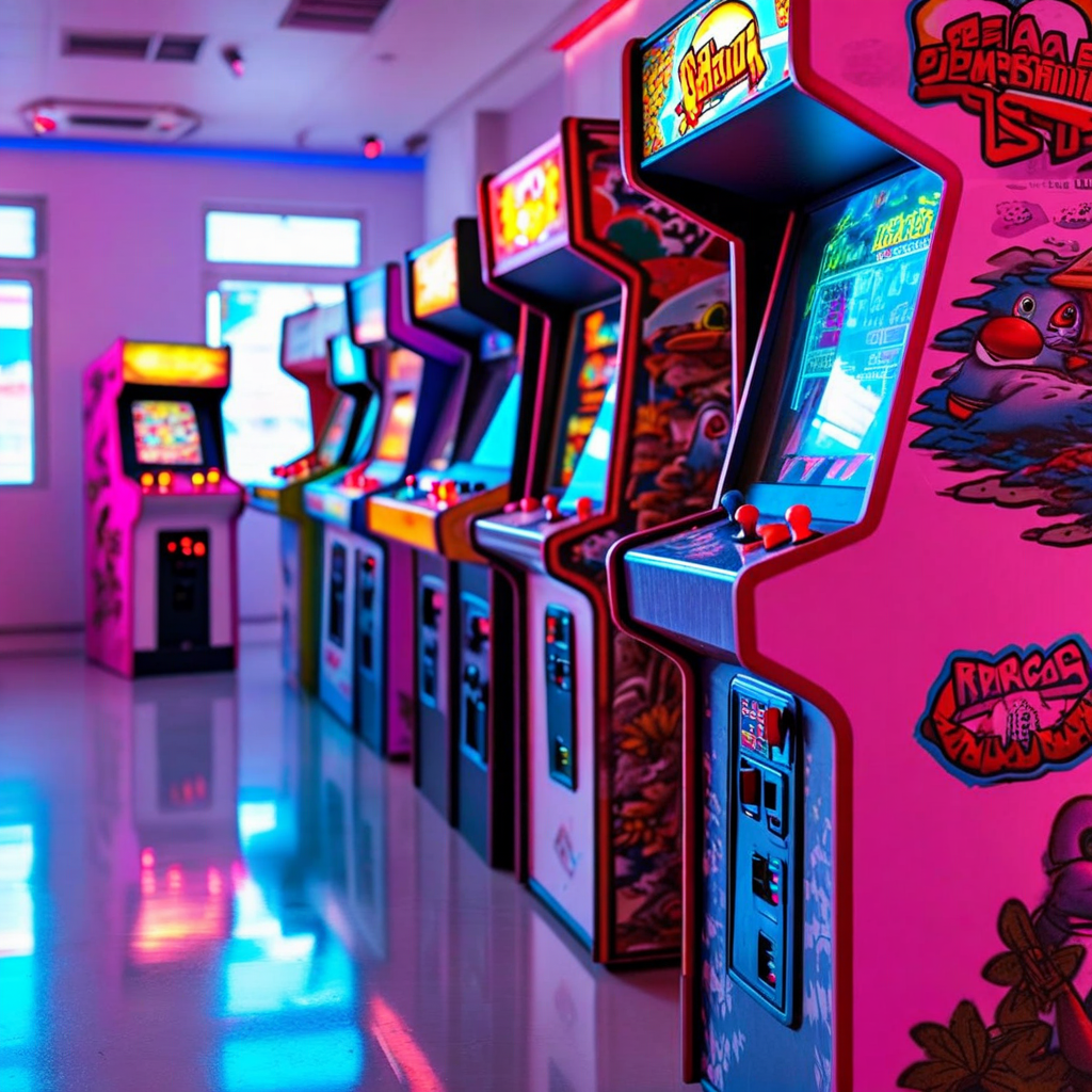 Slot wizualny – motyw retro